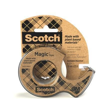 Lepicí páska s odvíječem Scotch Magic, transparentní, 19 mm x 33 m, recyklovatelná, 3M SCOTCH 7100