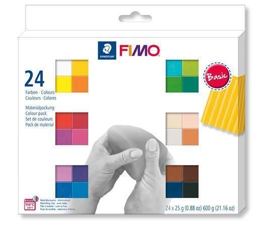 FIMO® soft sada 24 barev 25 g BASIC