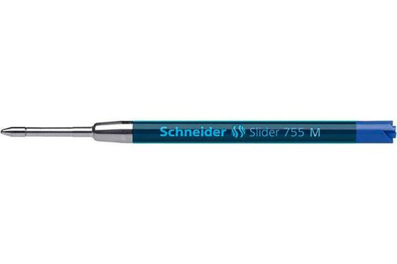 Náplň do kuličkového pera Slider 755, modrá, 0,5mm, SCHNEIDER
