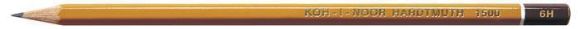Grafitová tužka 1500, 6H, šestihranná, 12 ks, KOH-I-NOOR 7130028012 Grafitová tužka 1500, 6H, šestihranná, 12 ks, KOH-I-NOOR 7130028012