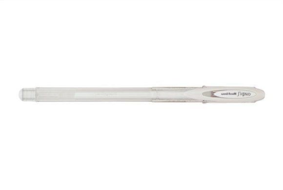 Gelové pero UM-120, bílá, 0,3mm, s uzávěrem, UNI