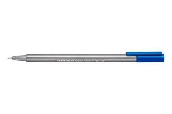 Liner Triplus 334, modrá, 0,3mm, STAEDTLER