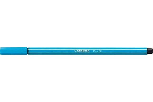 Fix, 1 mm, STABILO Pen 68, světle modrá