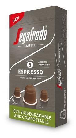 Kávové kapsle Espresso, 10ks, SEGAFREDO, do kávovarů Nespresso®