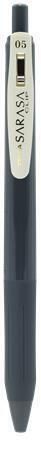 Gelové pero Sarasa Clip Vintage, tmavě šedá, 0,33 mm, stiskací mechanismus, ZEBRA 69317