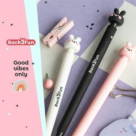 Mikrotužka Back2Fun, králíček, 0,5 mm, 2B, grafitová tuha, APLI MR12026
