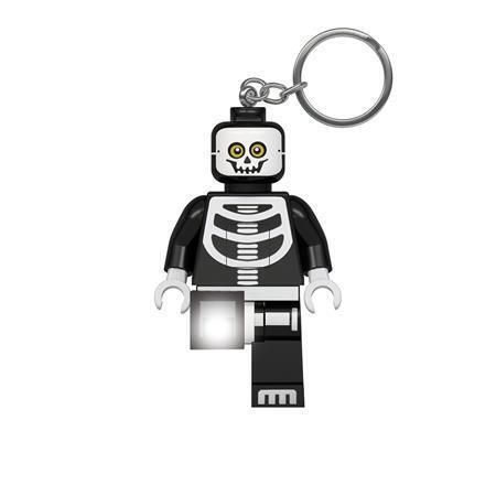 Klíčenka s LED osvětlením Skeleton Guy, LEGO LGL-KE137H