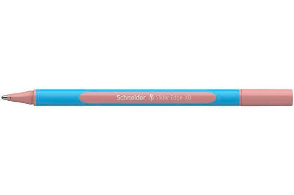 Kuličkové pero Slider Edge XB Pastel, pudrová, 0,7 mm, s uzávěrem, SCHNEIDER