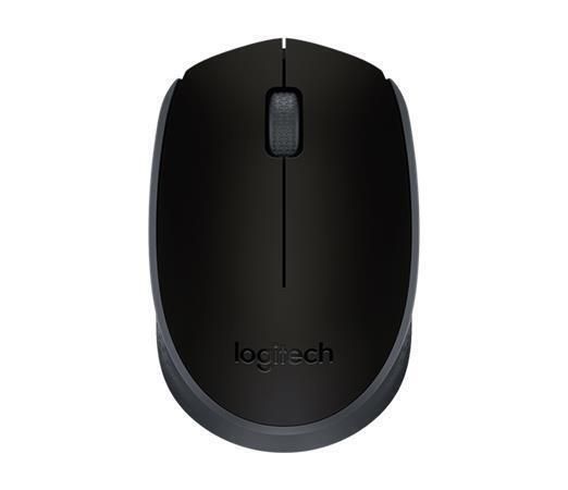 Myš M171, černá, bezdrátová, optická, USB, vel. střední, LOGITECH