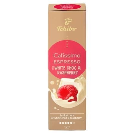 Kávové kapsle Cafissimo Espresso White Choc & Raspberry, 10 ks, TCHIBO 535970 ,balení 10 ks