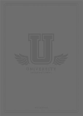 Sešit University International, mix motivů, A5, čtverečkovaný, 60 listů, SHKOLYARYK A5-060-5407K