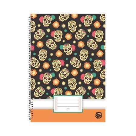Spirálový sešit Skull, A4, čistý, 70 listů, OPTISCHOOL 27ISS70-015