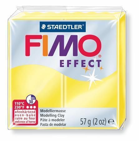 FIMO® effect 8020 transparentní žlutá