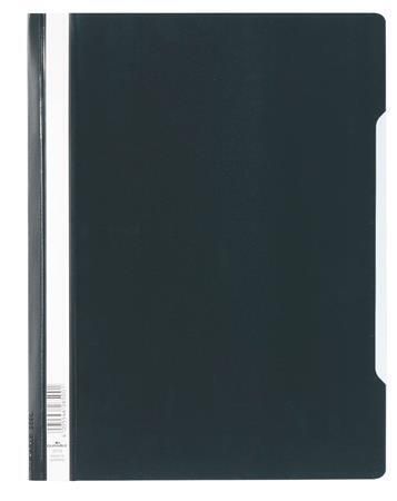 Desky s rychlovazačem, černá, PP, A4+, 50 ks/balení, DURABLE 257001 ,balení 50 ks