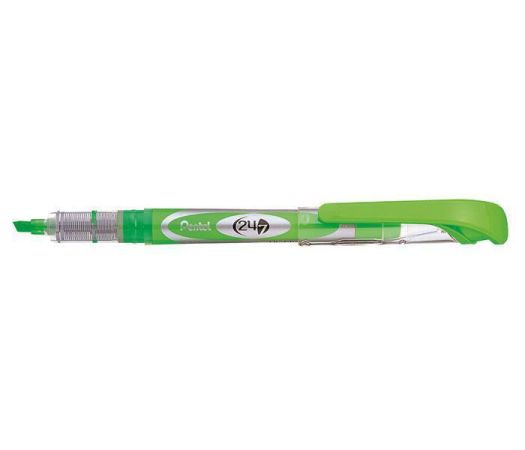 Zvýrazňovač SL12, světle zelená, 1-3,5 mm, PENTEL SL12-KX