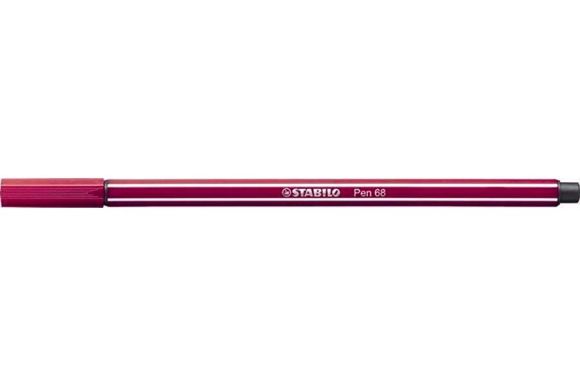 Fix, 1 mm, STABILO Pen 68, purpurová
