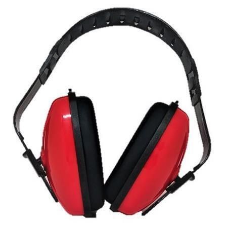 Chrániče sluchu mušlové, červená, nastavitelné, SF0351 Chrániče sluchu mušlové, červená, nastavitelné, SF0351