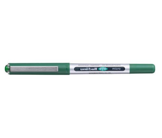 Kuličkové pero UB-150E Eye Micro Eco, zelená, 0,3 mm, UNI 315143000
