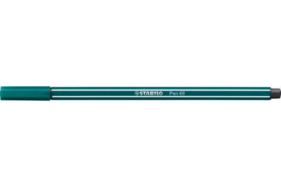 Fix, 1 mm, STABILO Pen 68, modrozelená