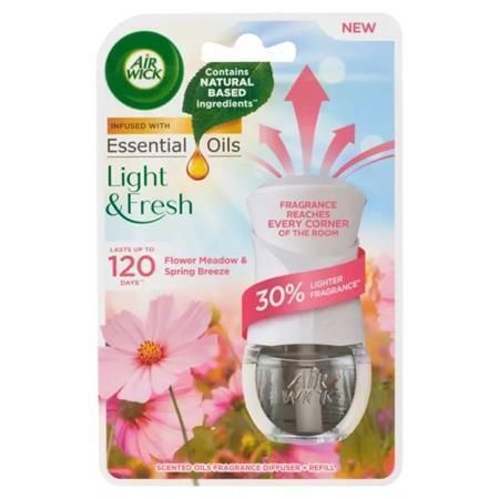 Osvěžovač vzduchu Life scents, Rozkvetlá louka a jarní vánek , elektrický, 19 ml, komplet, AIR WIC Osvěžovač vzduchu Life scents, Rozkvetlá louka a jarní vánek , elektrický, 19 ml, komplet, AIR WIC