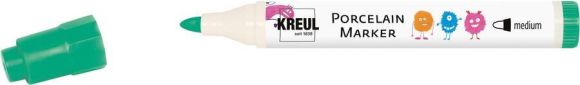 Fix na porcelán, medium, tm.zelená, KREUL Fix na porcelán, medium, tm.zelená, KREUL
