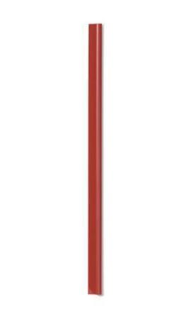 Násuvná lišta, červená, 3 mm, 1-30 listů, A4, DURABLE 290003 ,balení 100 ks