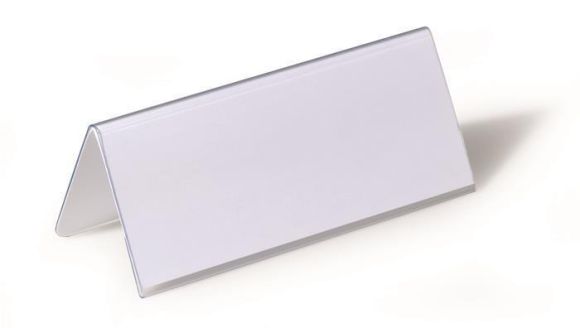 Jmenovka na stůl, 61/122 x 150 mm, DURABLE 805019 ,balení 25 ks Jmenovka na stůl, 61/122 x 150 mm, DURABLE 805019 ,balení 25 ks