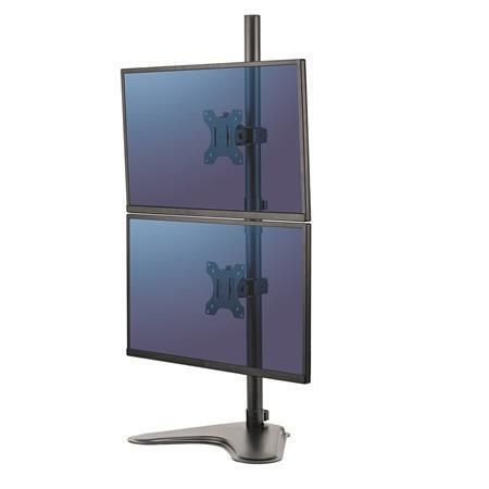 Držák na monitor Professional Series™ Dual Stacking, černá, 2 ramena, FELLOWES