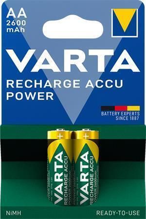 Nabíjecí baterie, AA, 2x2500 mAh, přednabité, VARTA Professional Accu