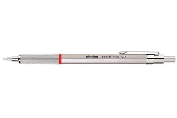 Mechanická tužka Rapid Pro, stříbrná, 0,7 mm, ROTRING