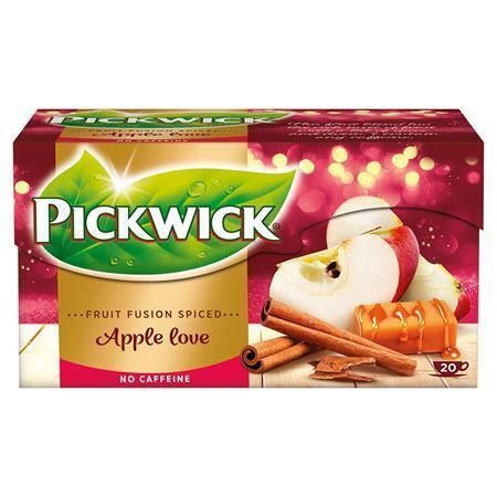 Ovocný čaj Fruit Fusion, Apple Love, 20x 1,75 g, PICKWICK 4091536 Ovocný čaj Fruit Fusion, Apple Love, 20x 1,75 g, PICKWICK 4091536