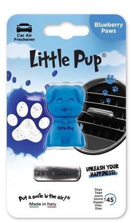 Vůně do auta Blueberry Paws, modrá, LITTLE PUP 7640186843638