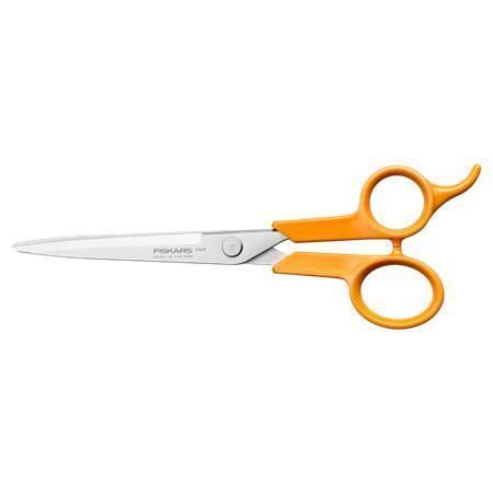 Nůžky kadeřnické Classic, oranžová, 17 cm, FISKARS 1075062