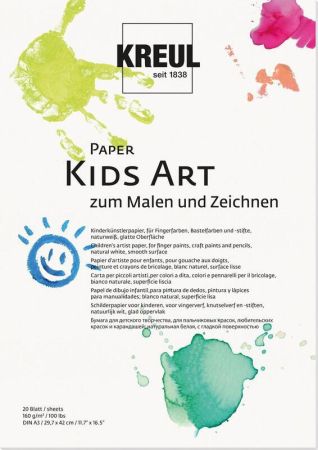 Skicák Kids Art, A3, 160g, 20 listů, KREUL ,balení 20 ks