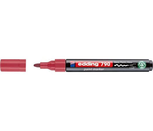 Lakový popisovač 790 PCR, růžová, 2-3 mm, EDDING 4-790PCR009