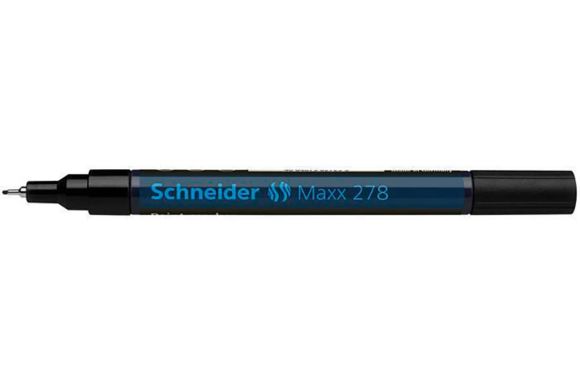 Permanentní lakový popisovač Maxx 278, černá, 0,8mm, SCHNEIDER