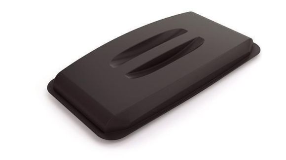 Víko k odpadkovému koši 60 l DURABIN ECO, černá, plast, DURABLE 1800504221
