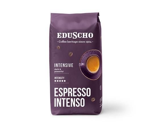 Káva Espresso Intensive, pražená, zrnková, 500 g, EDUSCHO 529241 Káva Espresso Intensive, pražená, zrnková, 500 g, EDUSCHO 529241