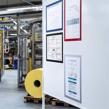 Prezentační rám DURAFRAME® MAGNETIC, tmavě modrá, A3, magnetický, DURABLE ,balení 5 ks Prezentační rám DURAFRAME® MAGNETIC, tmavě modrá, A3, magnetický, DURABLE ,balení 5 ks
