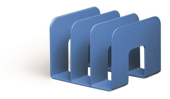 Stojan na katalogy ECO, modrá, plast, DURABLE 776106