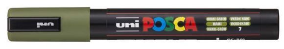 Akrylový popisovač Posca PC-5M, khaki, 1,8-2,5 mm, UNI 300053000