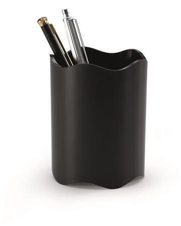 Stojánek na tužky Trend, černá, plast, DURABLE