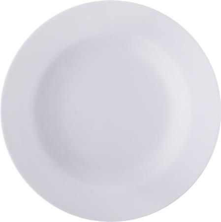 Hluboký talíř Economic, bílá, 22,5 cm, sada 6 ks ,balení 6 ks