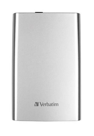 2,5 HDD (hard disk), stříbrná, 2TB, USB 3.0, VERBATIM 53189