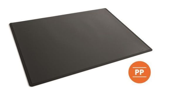 Podložka na stůl, černá, 53 x 40 cm, s transparentní vrchní fólií, DURABLE 722201 Podložka na stůl, černá, 53 x 40 cm, s transparentní vrchní fólií, DURABLE 722201