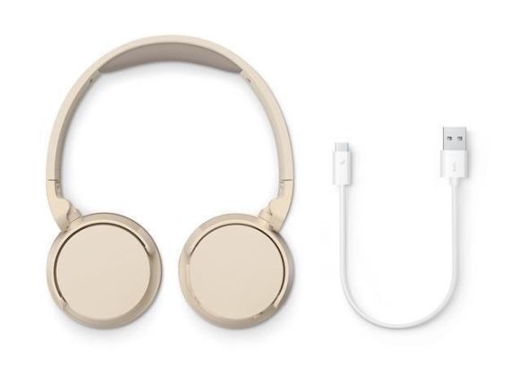 Sluchátka TAH3209, béžová, bezdrátová, Bluetooth 5.3, PHILIPS TAH3209BG/00