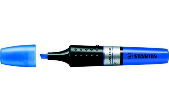 Zvýrazňovač Luminator, modrá, 2-5 mm, STABILO