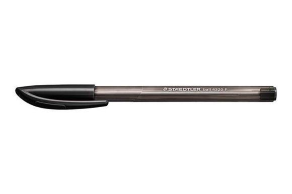 Kuličkové pero Ball, černá, 0,3 mm, s uzávěrem, STAEDTLER