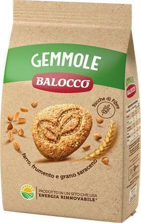 Sušenky Gemmole“, celozrnné, 350 g, BALOCCO 2375 Sušenky Gemmole“, celozrnné, 350 g, BALOCCO 2375