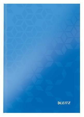 Zápisník Wow, modrá, linkovaný, A5, 80 listů, s tvrdými deskami, LEITZ
